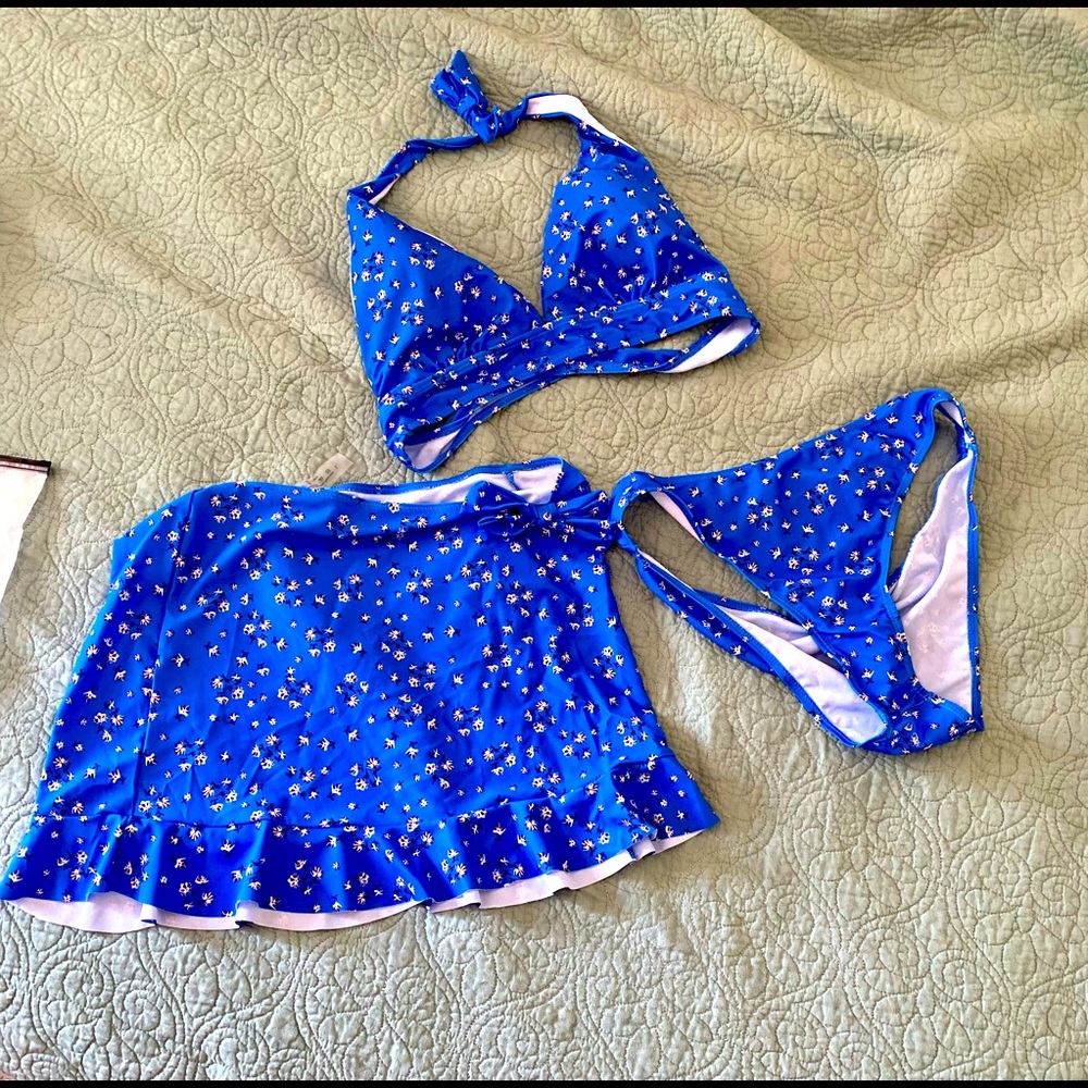 Shein 3-piece Swim Suit L